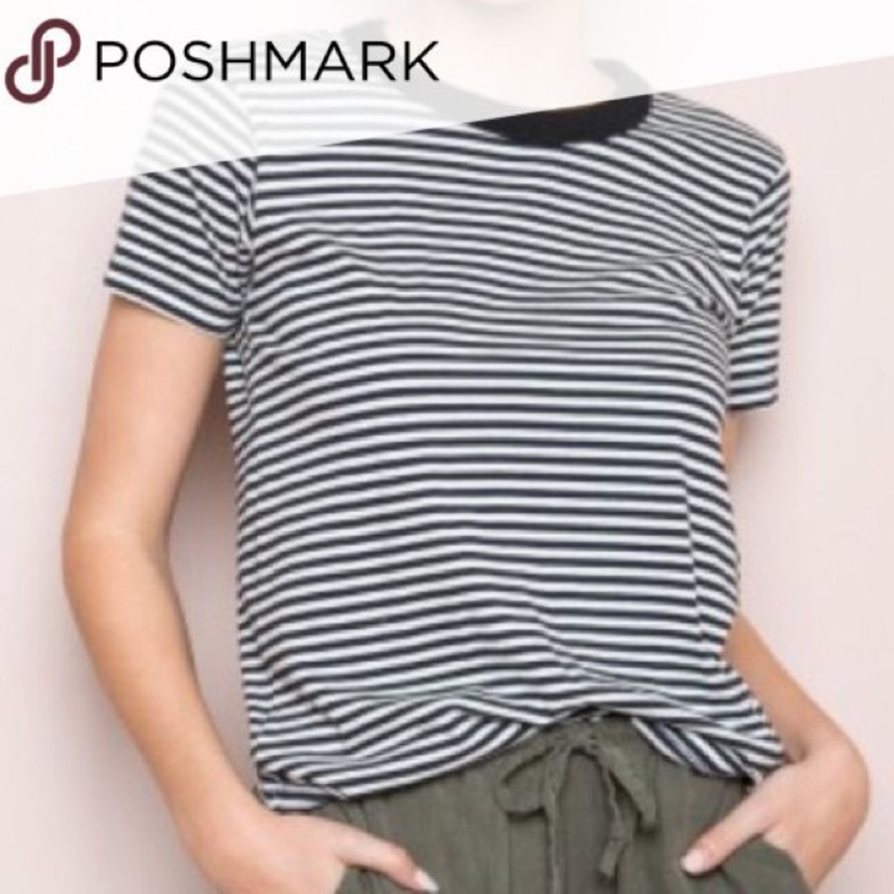 Brandy Melville Striped Tee!